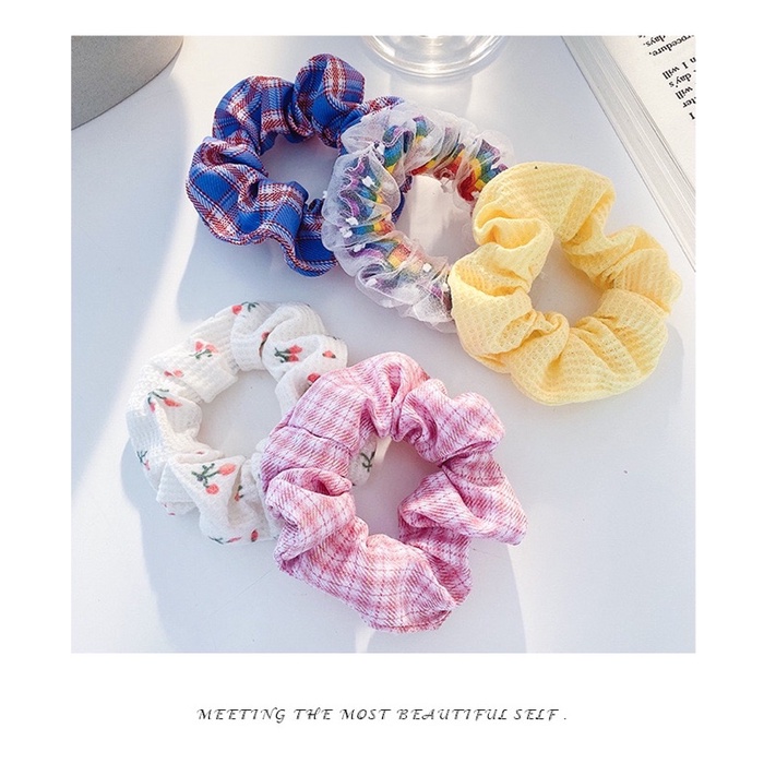 Premium Scrunchy / Scrunchie / Ikat Rambut Korea / Scrunchies / Cepolan Hijab Besar / Cepol/ Korea scrunchy