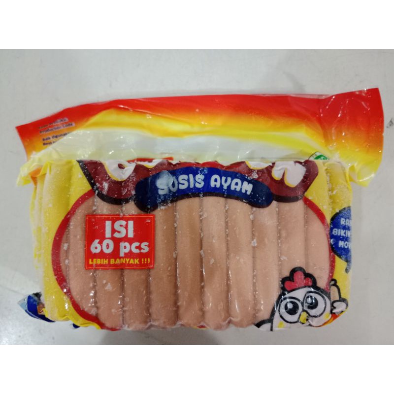 

Sosis bon bon 1 kg isi 60