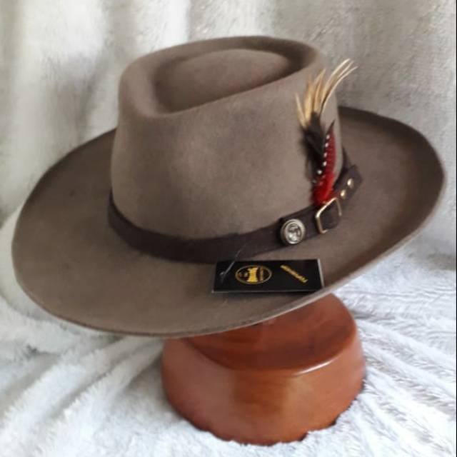 Topi laken Koboy model stout | topi laken original