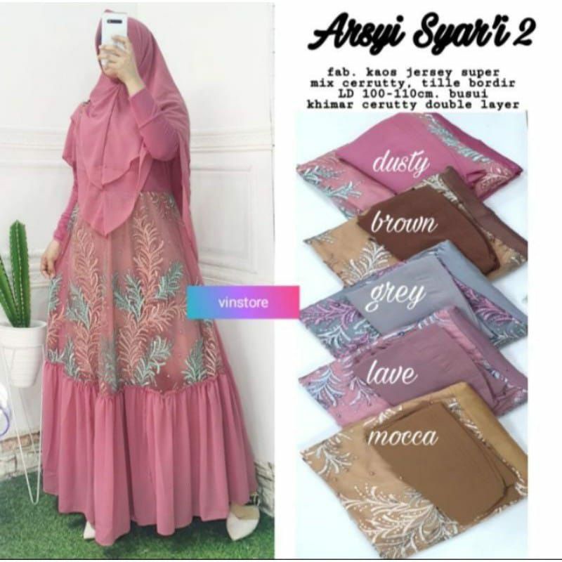 AARSYI SYAR'I/GAMIS PESTA BRUKAT MEWAH