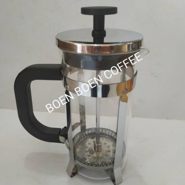 French Press Coffee Plunger 350 ml Tutup Stainless, Bakelit Handle