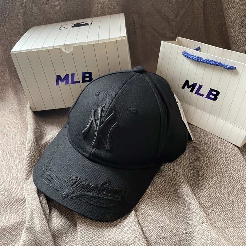 [BISA COD &amp; TERMURAH] TOPI NY MLB BASEBALL CAP NY MLB YANKEES UNDERLINE FONT / TOPI PRIA / TOPI WANITA / TOPI UNISEX ALLSIZE