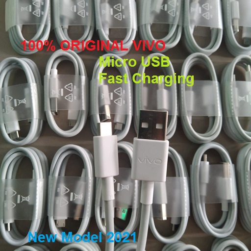 VIVO Kabel Data cable Micro USB Fast Charging New Model Original 100%