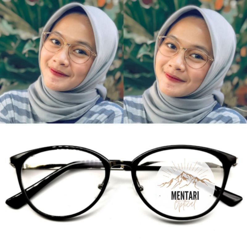 Kacamata photocromic Antiradiasi 1770 | kacamata + paket lensa