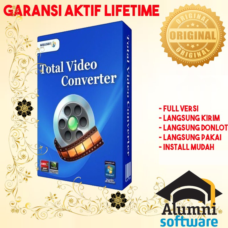 [FULL VERSION] Aiseesoft HD Video Converter 9 - GARANSI AKTIVASI