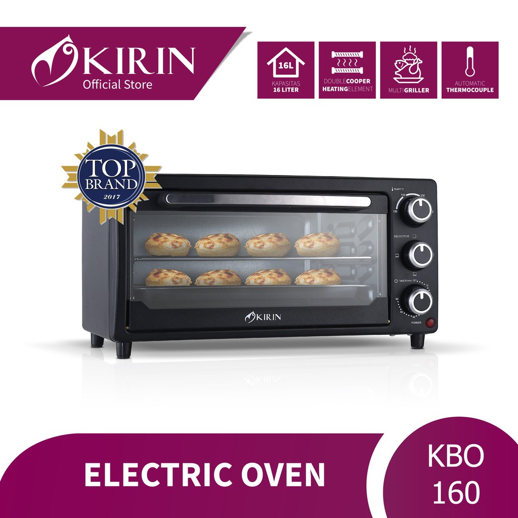 Kirin KBO-160 Beauty Oven hitam gosend