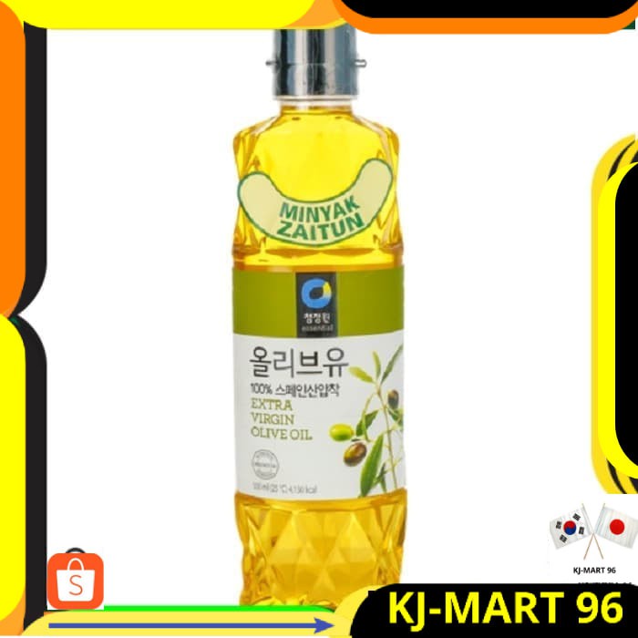 

MAKANAN KOREA/KOREAN FOOD MINYAK ZAITUN - DAESANG OLIVE OIL 900 ML ORI