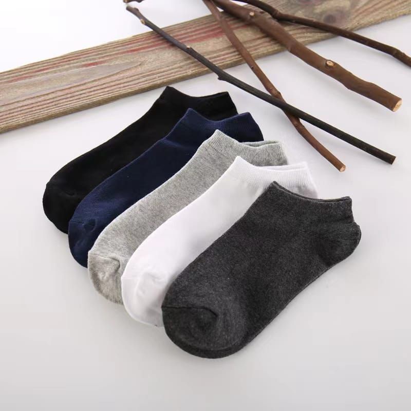 Kaus Kaki Pria Polos / Kaus Kaki Fashion / Pendek Ankle Socks