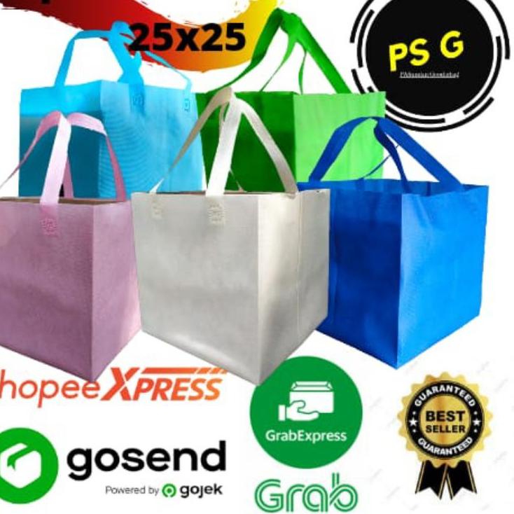 

Update Terkini Spunbond box gift 25x25/full pres/duskotak(Lusin)