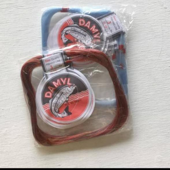 

Sale T0BLS 1 pak damyl damil biru / mambo / putih ( Golden Fish ) 095 Ready Stok