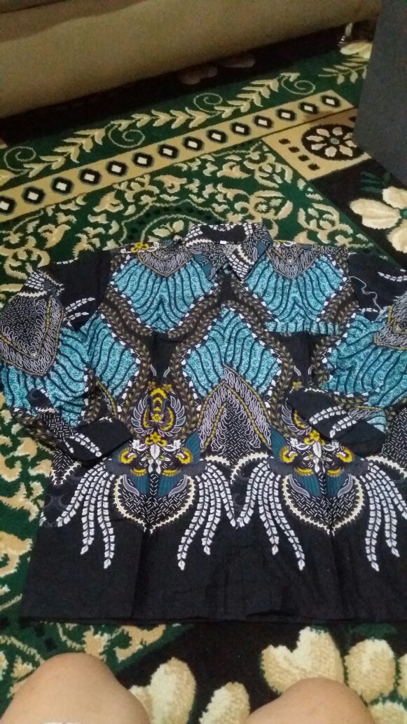 Maura Couple - Sania Ruffle Batik Couple Ori Ndoro Jowi Garansi Termurah Shopee - Batik Modern Solo