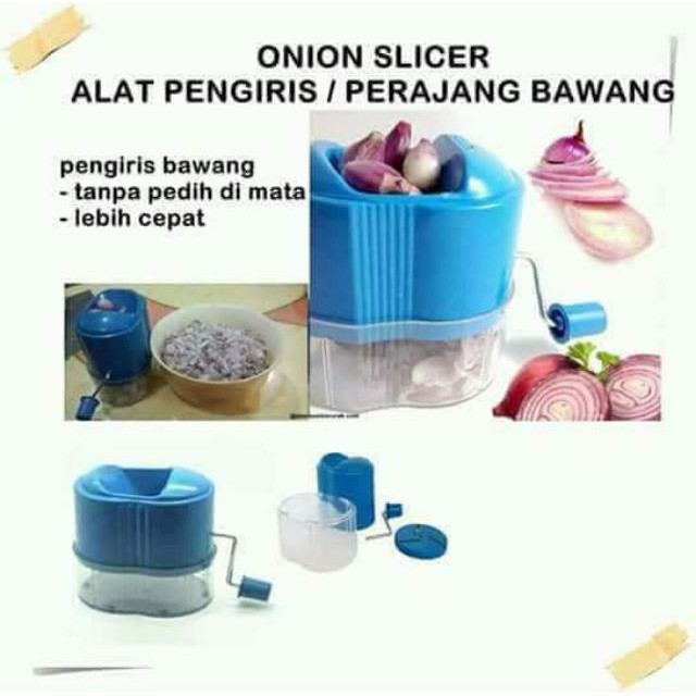 [ COD ] Alat Perajang Bawang Onion Slicer Alat Perajang Bawang