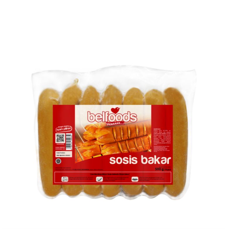 

Belfood sosis bakar 500gr