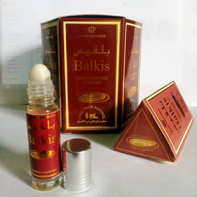 Parfum roll on 6ml aroma BALKIS merk AS-SALAM