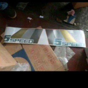 sticker 5speed hiline pick up