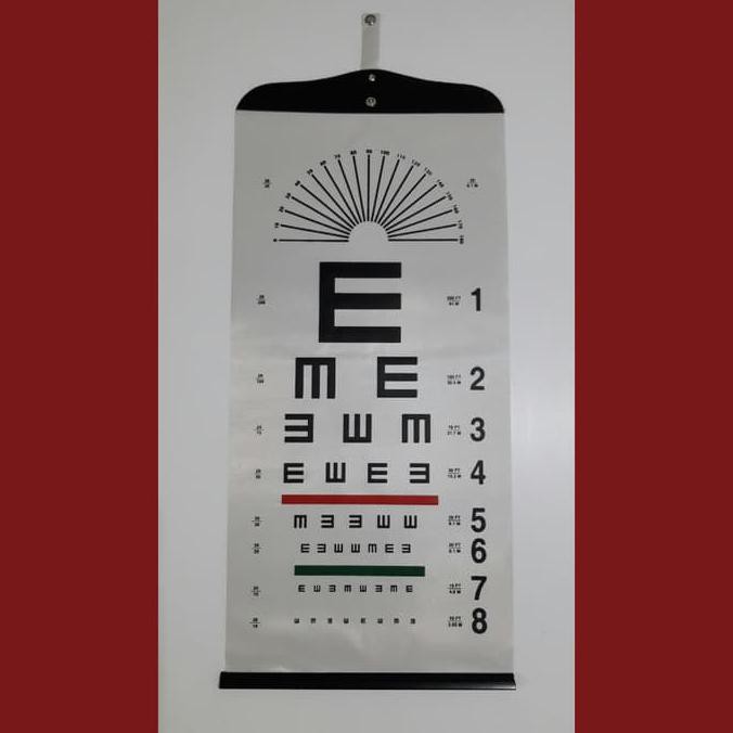 PROMO SNELLEN E CHART - TUMBLING-E CHART