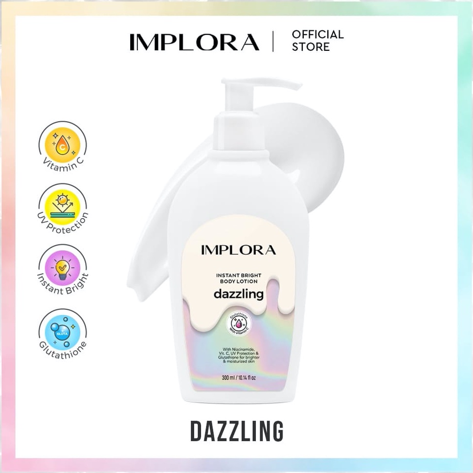 𝐑𝐀𝐃𝐘𝐒𝐀 - Implora Instant Bright Body Lotion 300ml