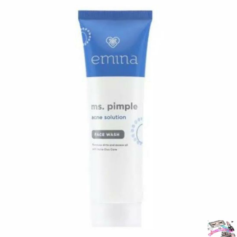 ☃ Cutezz_ Ching1☃Emina Ms.Pimple Acne Solution Face Wash 50ml