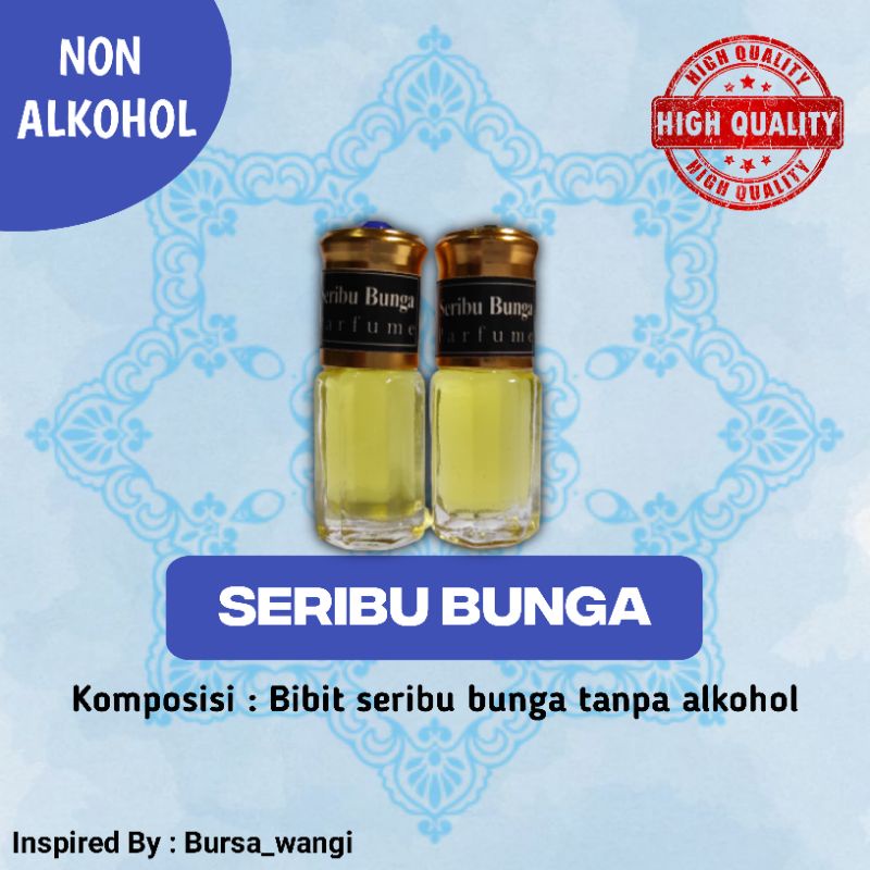 Minyak Wangi Seribu Bunga Asli Original