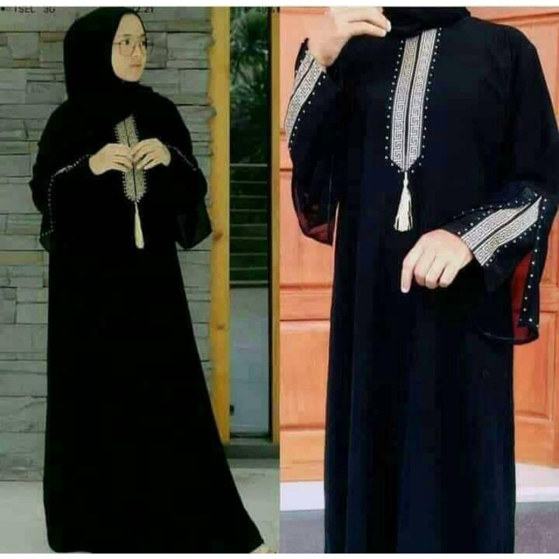 Gamis abaya viral abaya dubai abaya sabyan preloved