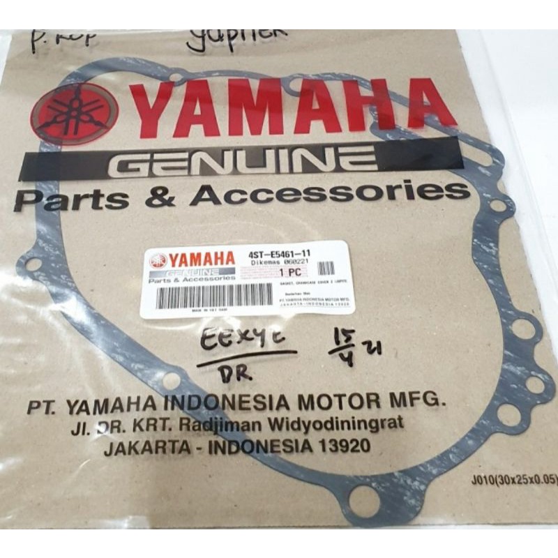 PAKING BAK KOPLING KANAN CRYPTON JUPITER Z BURHAN VEGA R NEW ASLI ORI YAMAHA 4ST E5461 11