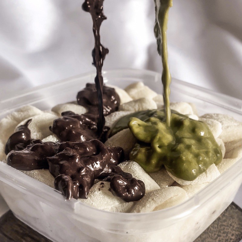 

Mochi bowl by mienu (210gr mochi + 50gr selai)