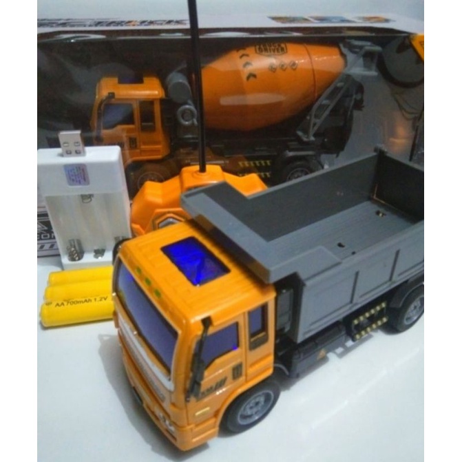 RC Dump Truk Remote Control-Mainan truck Remot Kontrol Anak