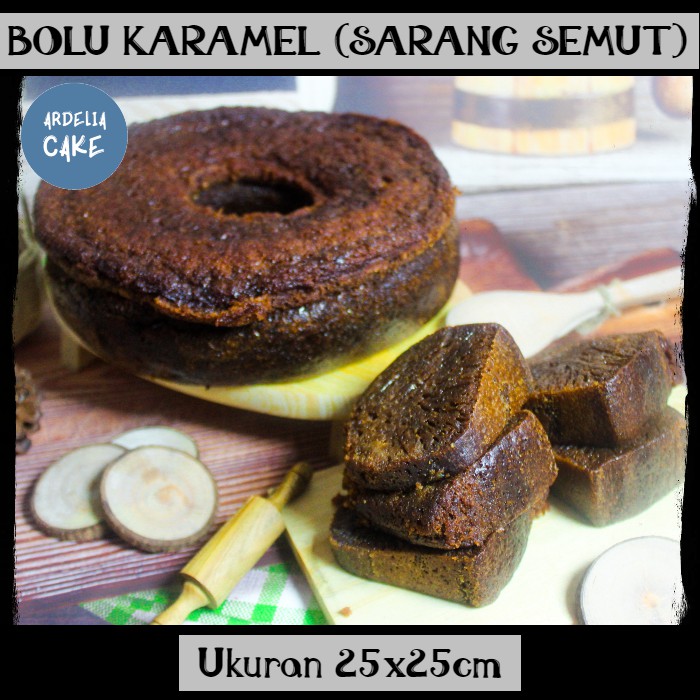 

Bolu Karamel Sarang Semut 25x25 / Cake Caramel / Resep Kue Homemade