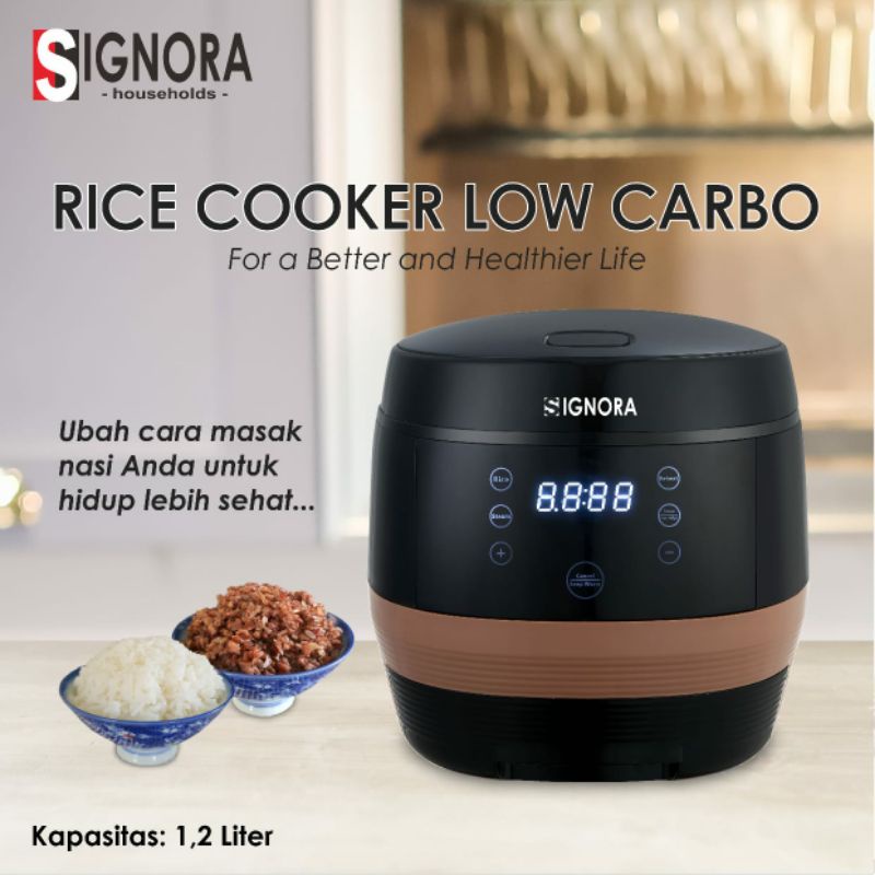 RICE COOKER LOW CARBO SIGNORA