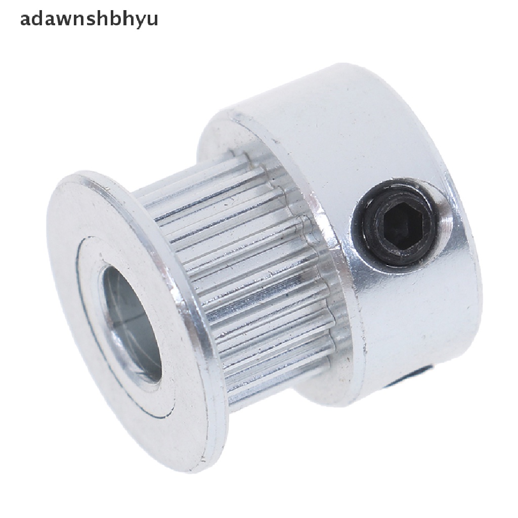 Adawnshbhyu 2Pcs 16T /20T GT2 Timing Pulley 5/6.35 /8mm Bore Untuk Belt Reprap 3D Printer Ppart