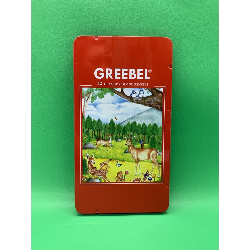 

GREEBEL Pensil Warna Kaleng Classic Colour 12 warna 1712