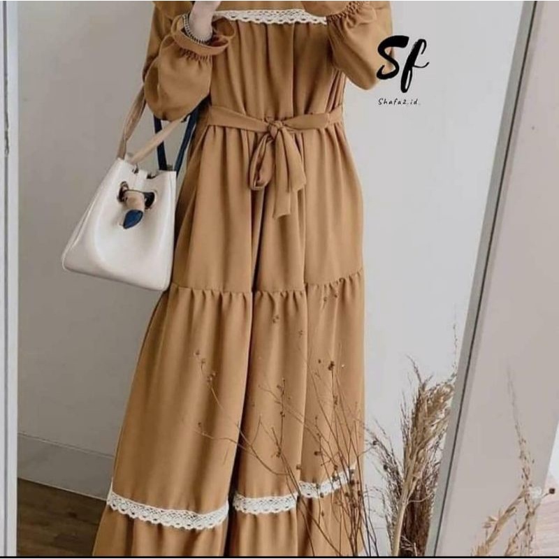 LAWIYA DRESS | MODEL DRESS TERBARU 2021 | GAMIS TERBARU