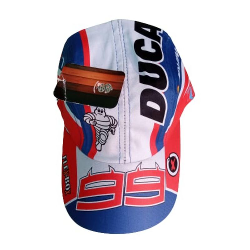 Topi baseball olahraga outdoor motogp jorge lorenzo 99 ducati motor