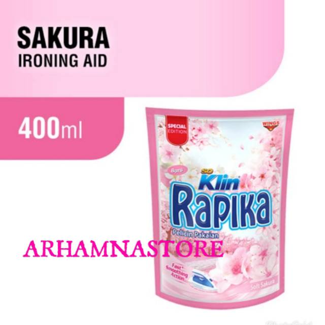 RAPIKA Sakura/Lavender/Sparkling Water Pouch 250ml/400ml