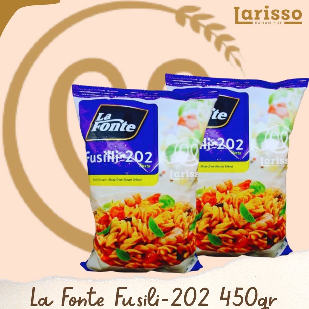 

LA FONTE PASTA FUSILLI -202 450GR