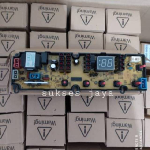 Modul Pcb Mesin Cuci Sanyo Aqua ASW 89-99XTF AQW 89-99XTF Versi Hijab Series