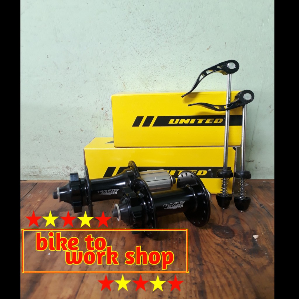 HUB FREEHUB NAP BOS RAZE PRO UNITED SEPEDA LIPAT / MTB / FIXIE SUARA JANGKRIK 32 HOLE