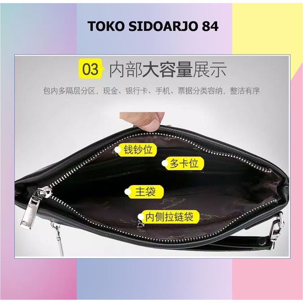 Junzidaishu Clutch Bag Fashion Pria Wanita Bahan Kulit PU Leather Import Murah Batam Cowok Cewek ahandbag ahandbagofharmonies ahandbagisapieceofart ahandbagaday ahandbags bhandbag bhandbags bhandbagcantik bhandbagmurahmalaysial bhandbagsinstagram