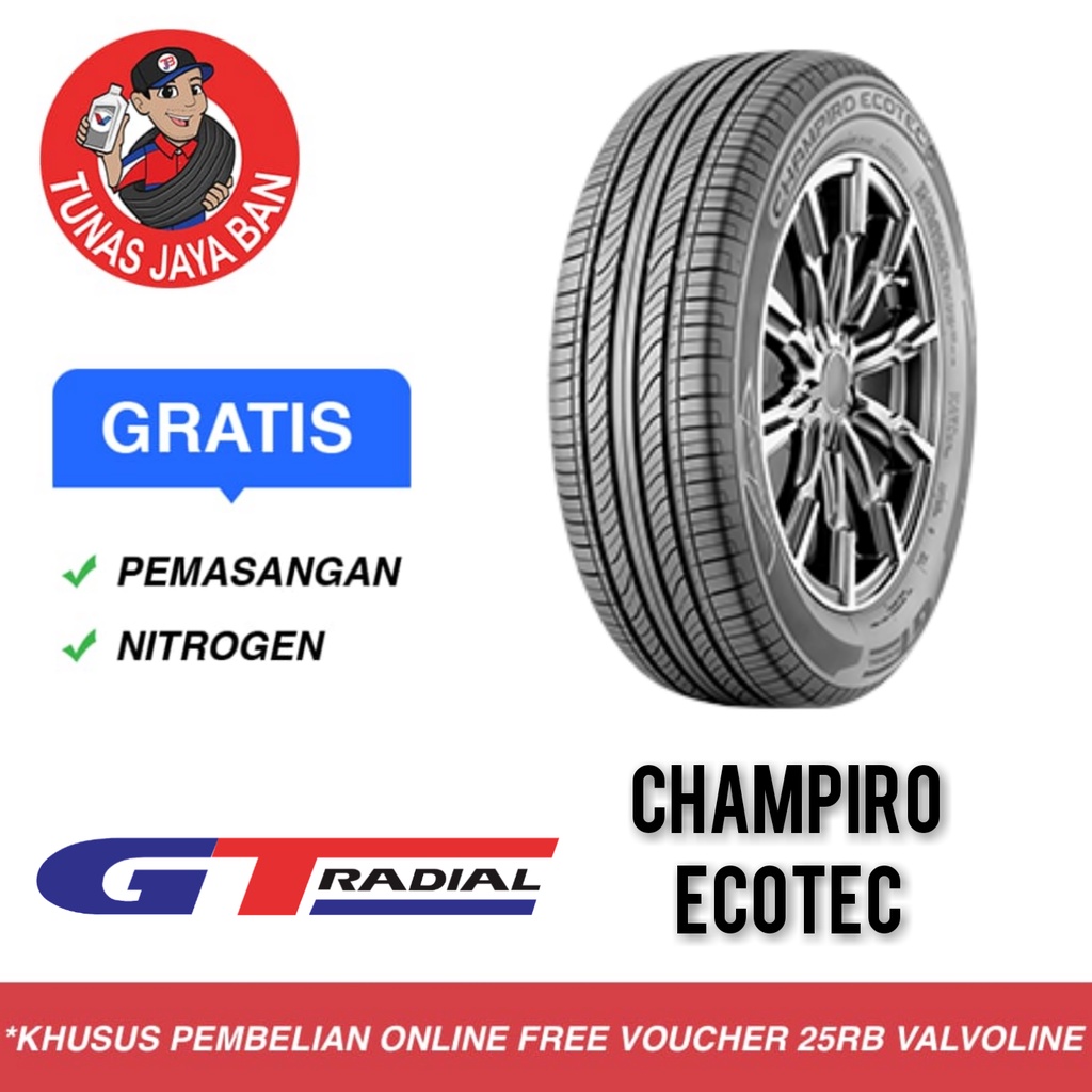 Ban GT Radial Champiro Ecotec 175/70 R13 Toko Surabaya 175 70 13