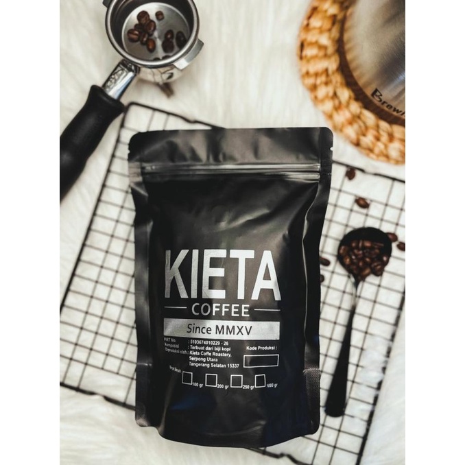 

TERMURAH Espresso Breakfast Toraja Blend by Kieta Coffee 250gr (Biji/Bubuk) /KOPI RUBE/KOPI KAPAL API/KOPI SLB/KOPI PEJUANG/KOPI BUBUK