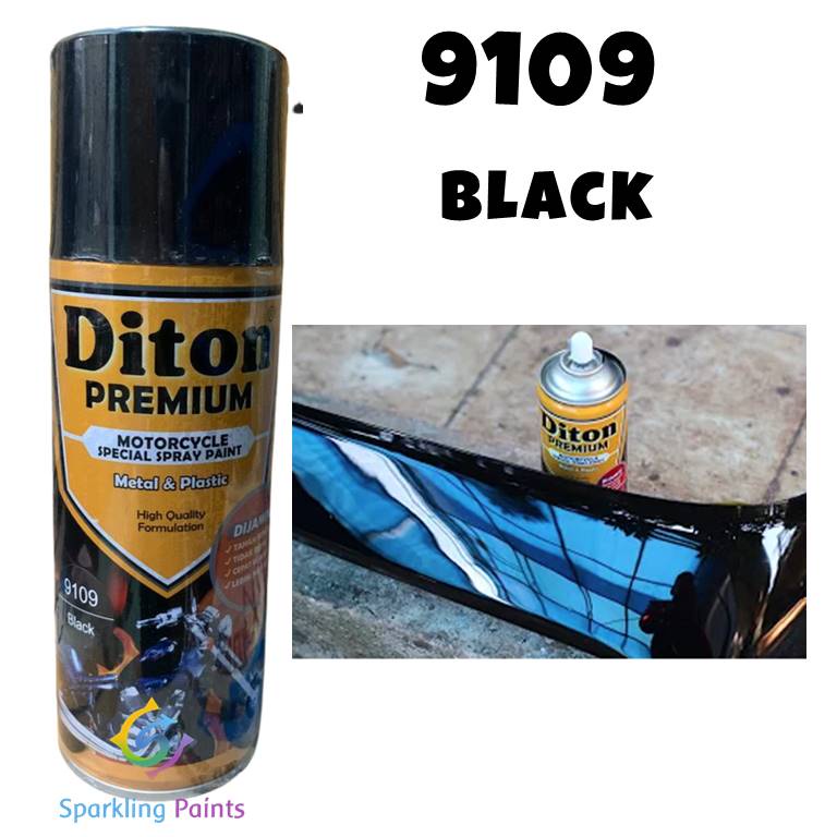 Jual Pilox Diton Premium Black 9109 Hitam Mengkilap Gloss Glossy Pilok Shopee Indonesia 5078