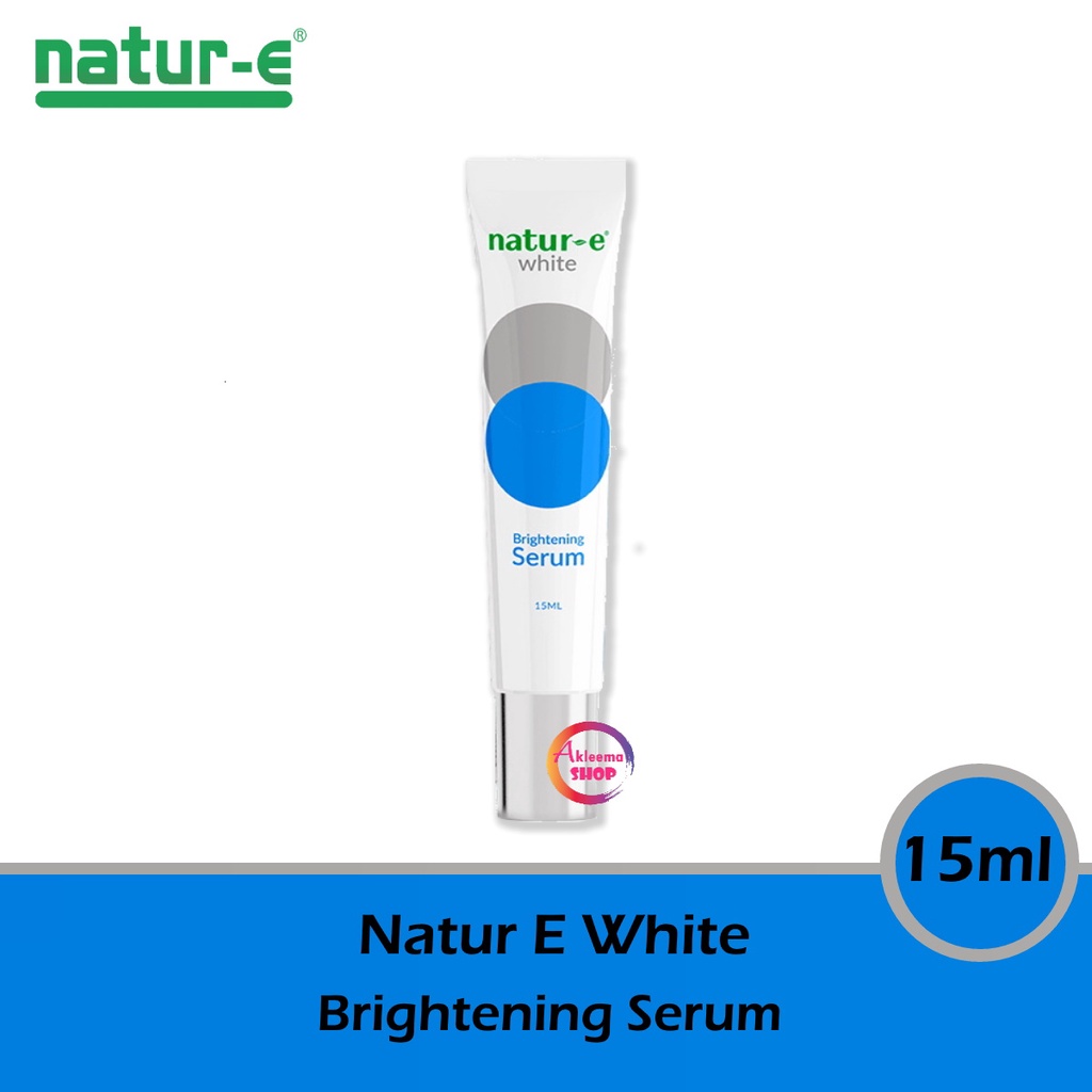 Paket Natur-E White Brightening (Day Cream 30gr+Night Cream 30gr+Face Wash 50ml+Serum 15ml) 4pcs