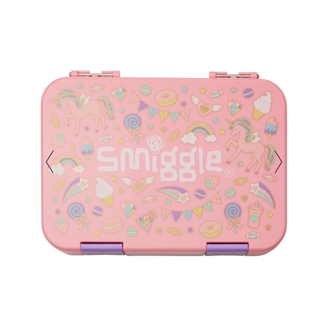Smiggle Fiesta Medium Bento LunchBox Original