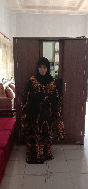 Nagita Gamis Batik Maxi Cape - Foto Pertama