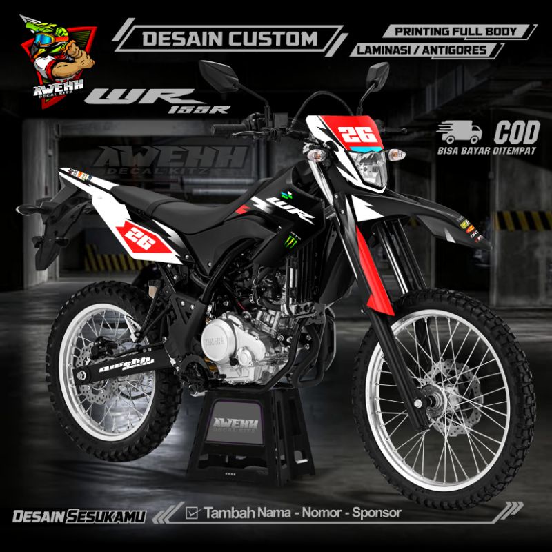DECAL WR 155 - WR 155 R DESAIN CUSTOM