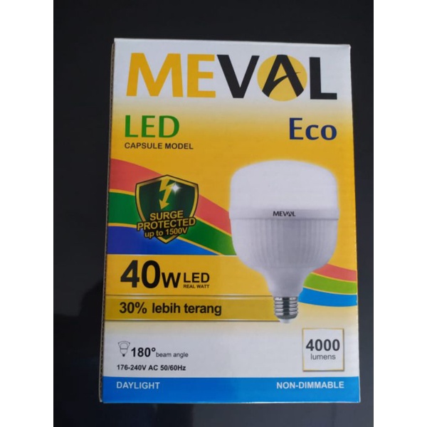 lampu meval 40w,lampu solo,led meval