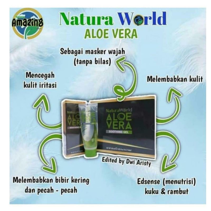 ALOE VERA SOOTHING GEL NATURA WORLD