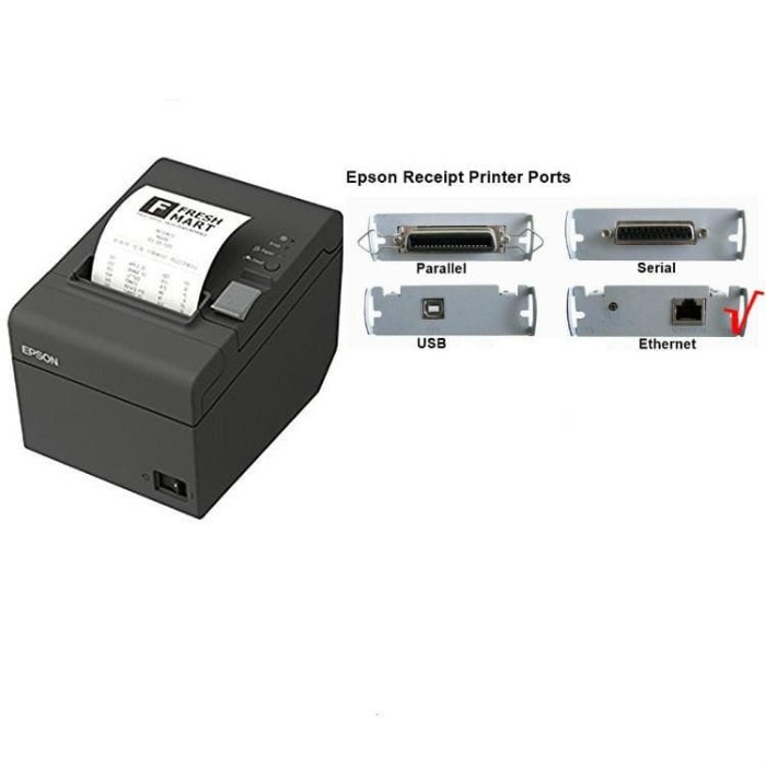 PRINTER EPSON KASIR NOTA TM-82X 441 / T82X-441 USB PARALEL - GARANSI RESMI