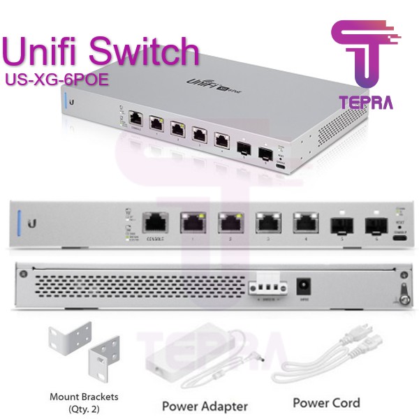 Ubiquiti US-XG-6POE Unifi Switch 10Gigabit 6Port 802.3bt PoE++