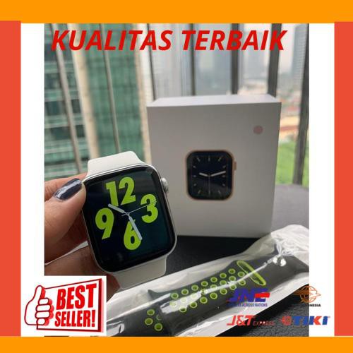 New IWO 15 W26 Smart Watch Series 6 Smartwatch 1.75 Inch Full Touch Screen - Putih